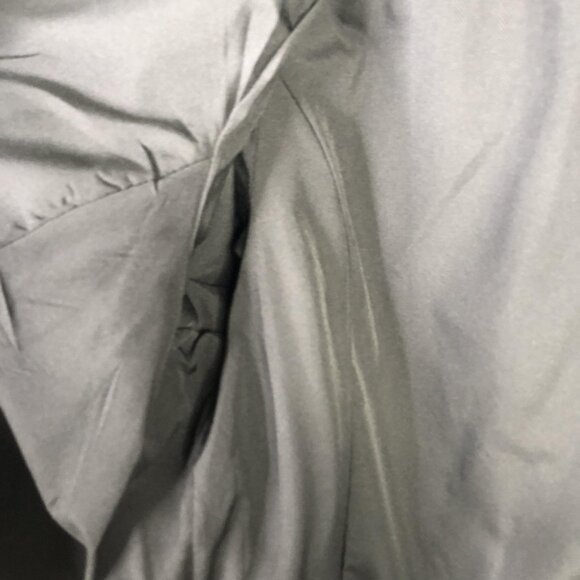 Old Navy Coat Womens 1X Plus Black Wool Blend Asymmetrical Zip Moto Zip Pockets - Picture 16 of 16